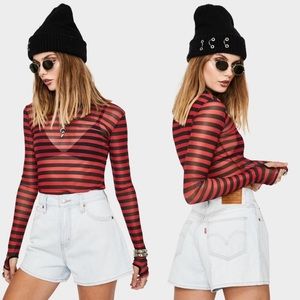 Levi’s wide leg high waist denim shorts NWT